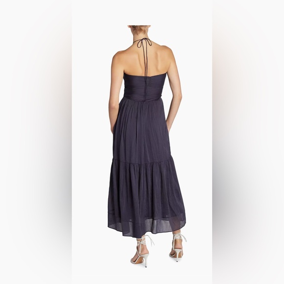 Isabel Marant Birona Tiered Halter Midi- Dress. Worn Once! Size 4 (36) - Picture 7 of 7
